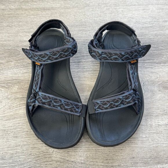 Teva Hurricane blue Sandals men’s Size 9 - Picture 1 of 6